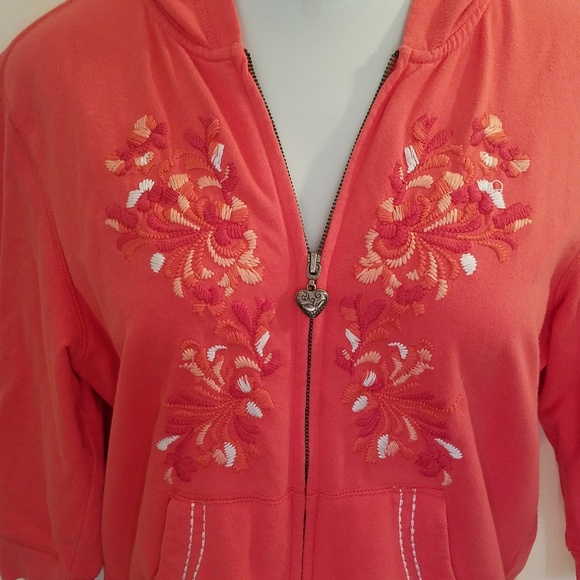 Sweet front zip hoodie - Picture 3 of 6